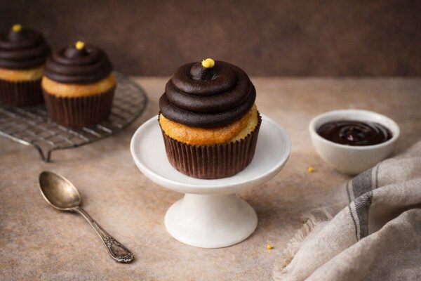 Boston Vanilla Cupcake