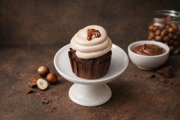 Choco Hazelnut Cloud Cupcake