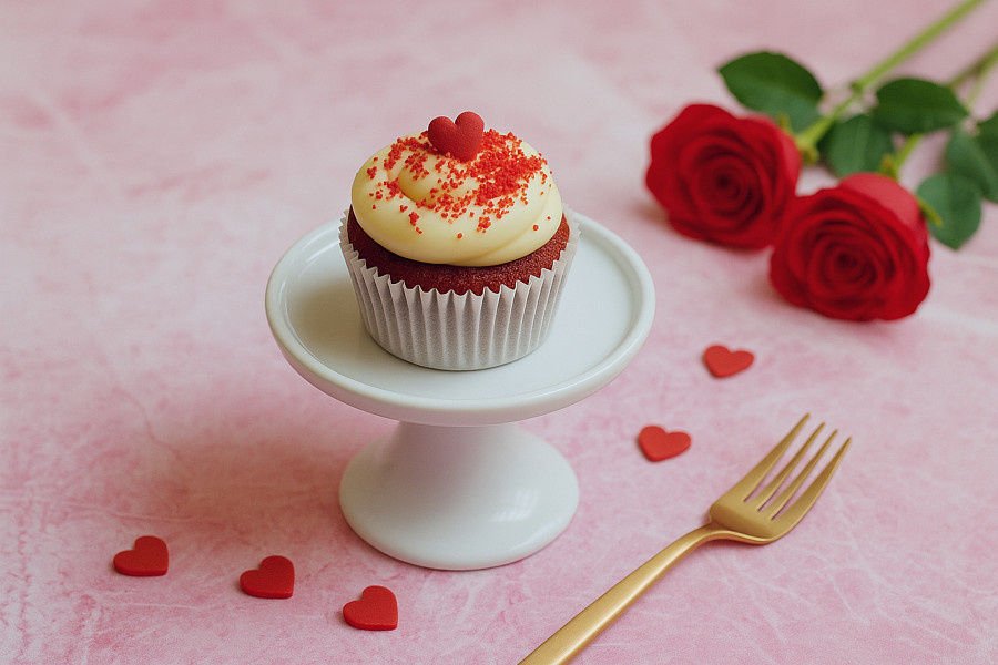 Red Velvet Cupcake from The CUPnCAKE Factory