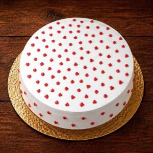 100 Hearts Cake Pineapple
