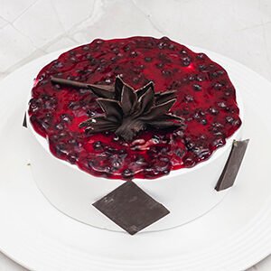 Blueberry Cream Cheesecake