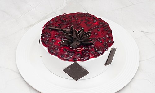 Blueberry Cream Cheesecake