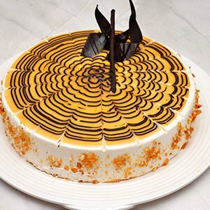 Butterscotch Fresh Cream Cake