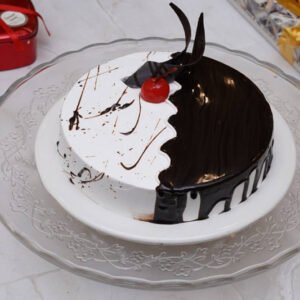 Chocolate Vanilla Cake