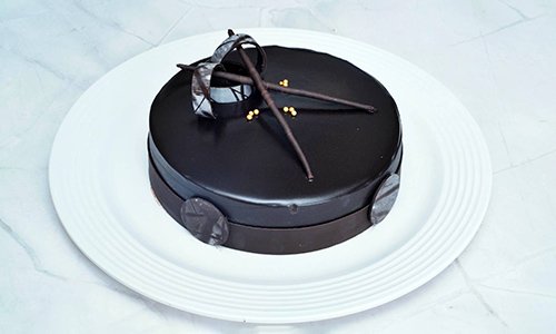Classic Chocolate Truffle Cake