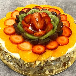 Exotic Fresh Fruit Cake