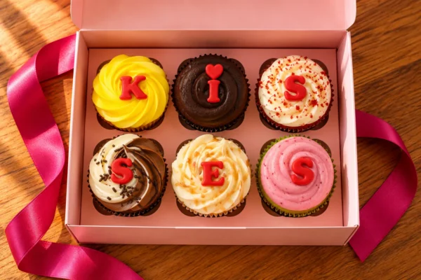 Kisses Cupcake [Box Of 6]