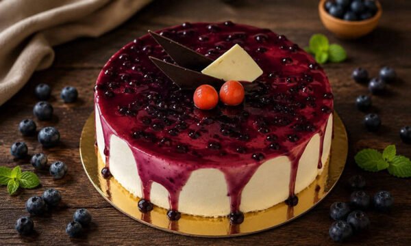 Rich Blueberry Cake