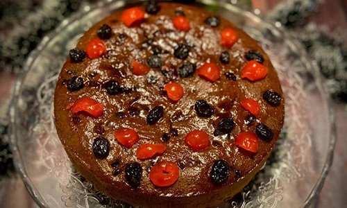 Traditional Rich Plum Cake