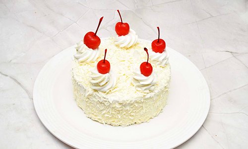 White Forest Cake
